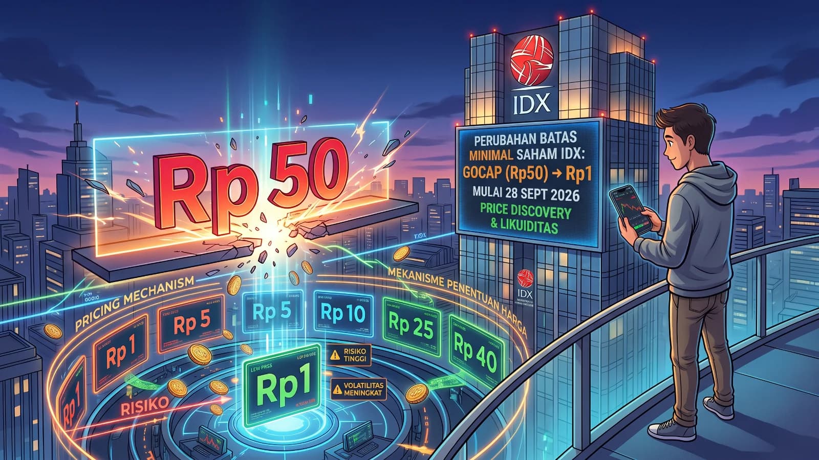 Ketika Saham Tak Lagi Berhenti di Rp50: Apa yang Sebenarnya Berubah?